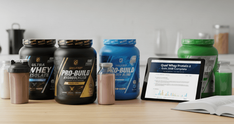 Qual Whey Protein é melhor? Guia 2026 completo