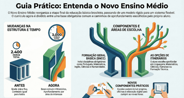 O que mudou com a Reforma do Novo Ensino Médio?