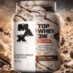 Top Whey 3W 900g: análise completa