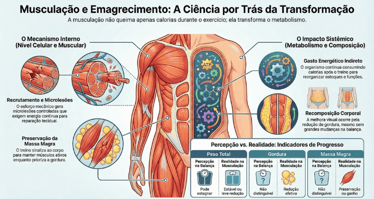 Musculação emagrece mesmo? O que ninguém te explica