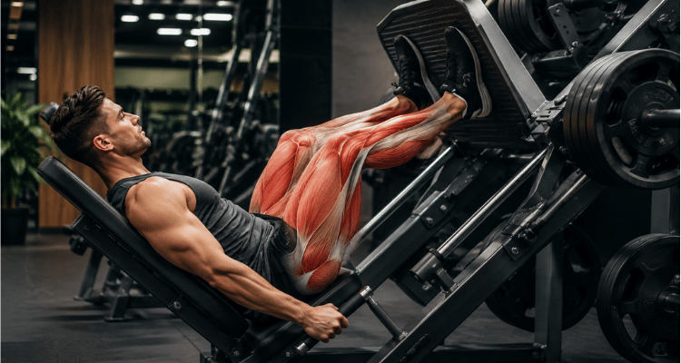 Leg press para desenvolver pernas fortes