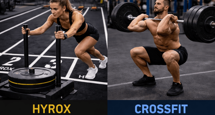Quais são as diferenças entre Hyrox e CrossFit?