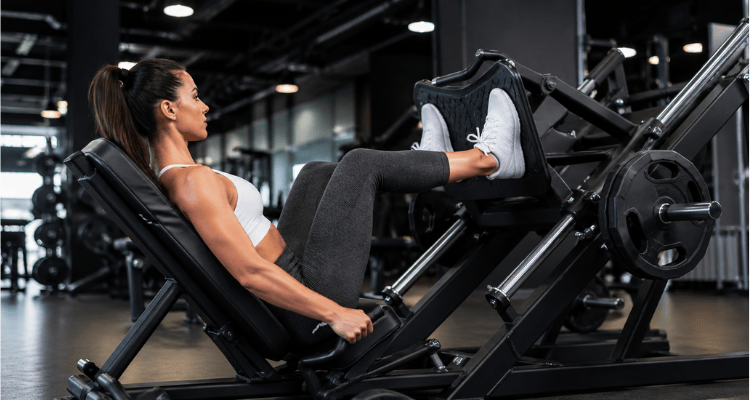 Leg press para desenvolver pernas fortes