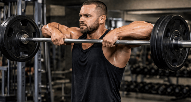 Remada alta para ativação completa do trapézio