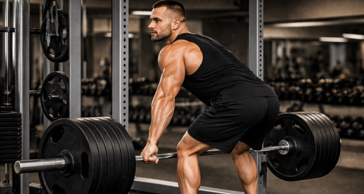 Rack pull para força e densidade muscular
