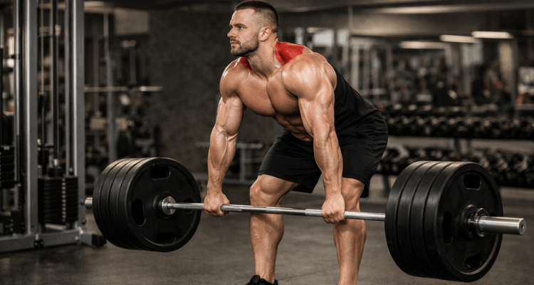 Levantamento terra para trapézio completo