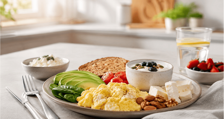 Proteína no Café da Manhã: Prato Ideal