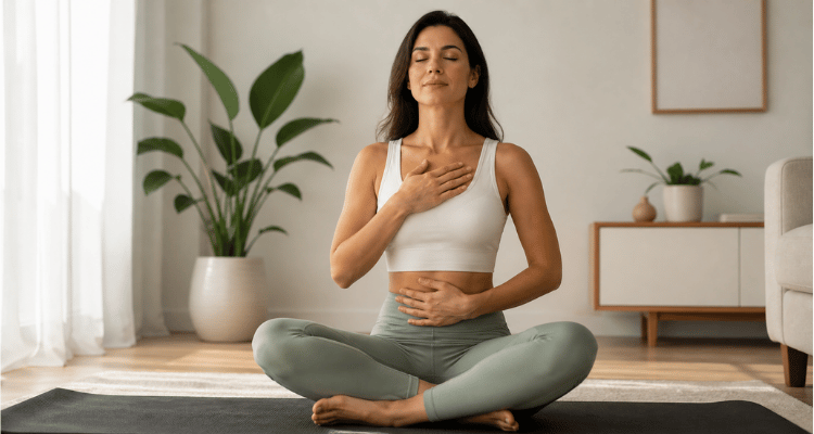 Respiração diafragmática: exercício simples para momentos de tensão