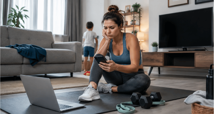 Desvantagens do treino em casa
