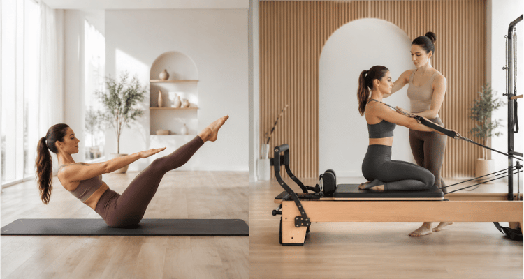 Pilates solo e Pilates com aparelhos: qual a diferença?