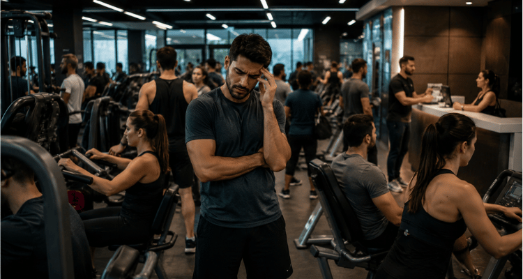 Desvantagens do treino na academia