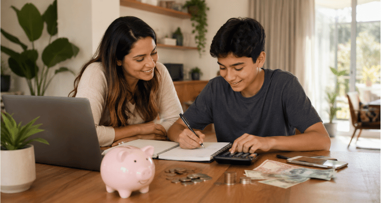 Como começar a educação financeira para adolescentes em casa?