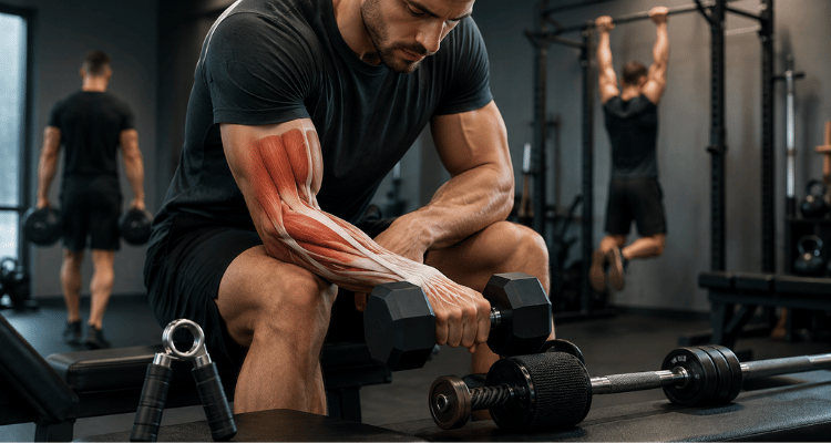 7 exercícios de treino de antebraço para pegada forte