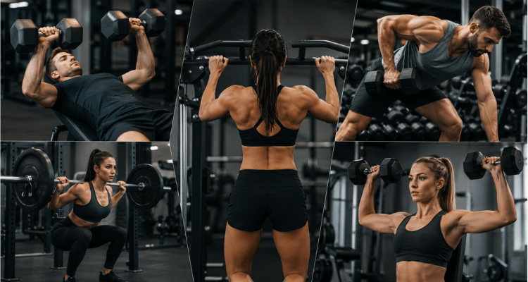 Exercícios de Musculação: Guia Completo por Grupo Muscular