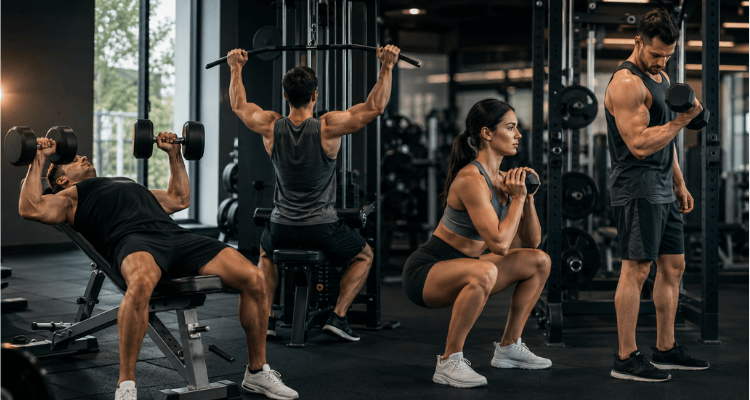 Exercícios de Musculação: Guia Completo por Grupo Muscular