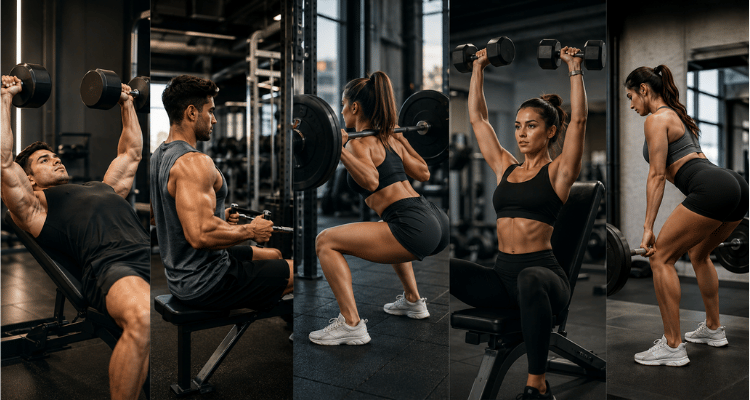 Divisão e Montagem da Ficha de Treino ABCDE