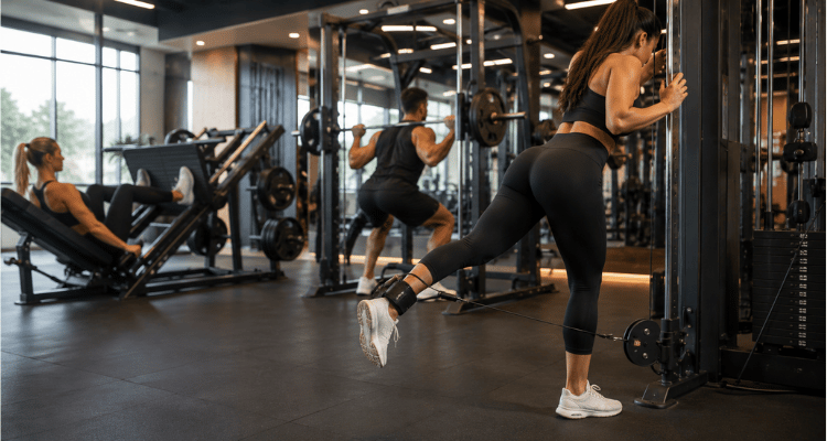 Exercícios com Máquina e Cabo