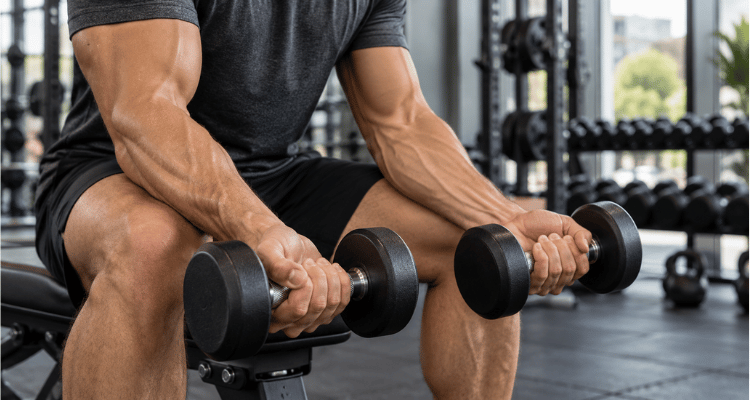 8 Exercícios de Antebraço com Halteres para Fortalecer os Braços