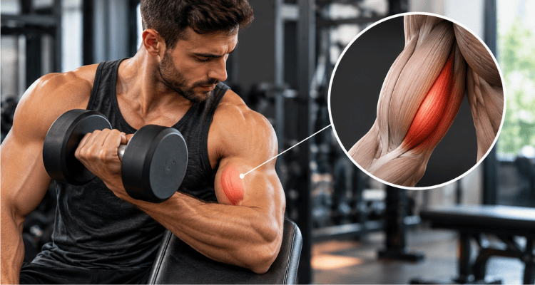 Cabeça curta do bíceps: 5 exercícios para a parte interna do braço