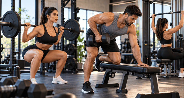 Exercícios academia: guia por grupo muscular, execução e erros